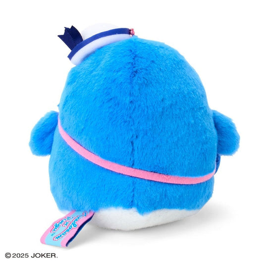 SANRIO | Plush Keychain Mascot Holder Bag Charm W12 × D10 × H11 cm (Tuxedo Sam & Pingu)