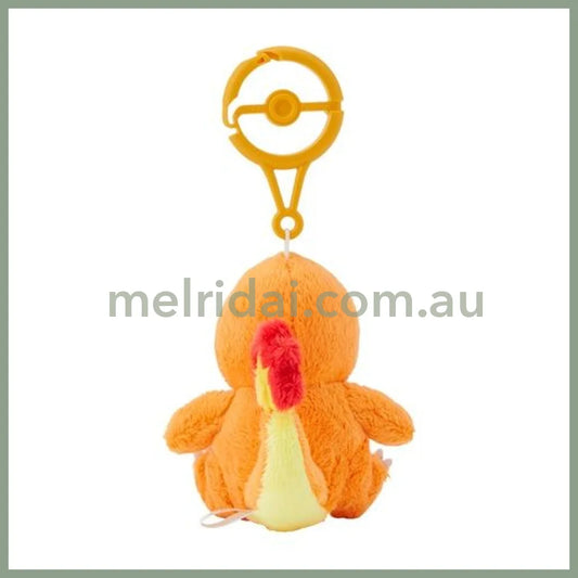 Pokemon | Mascot Holder Plush Keychain With Carabiner 17.5 X 10.5 9 Cm (Charmander)