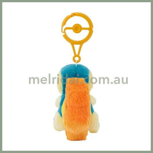 Pokemon | Mascot Holder Plush Keychain With Carabiner 17.5 X 12 6.5 Cm (Cyndaquil)