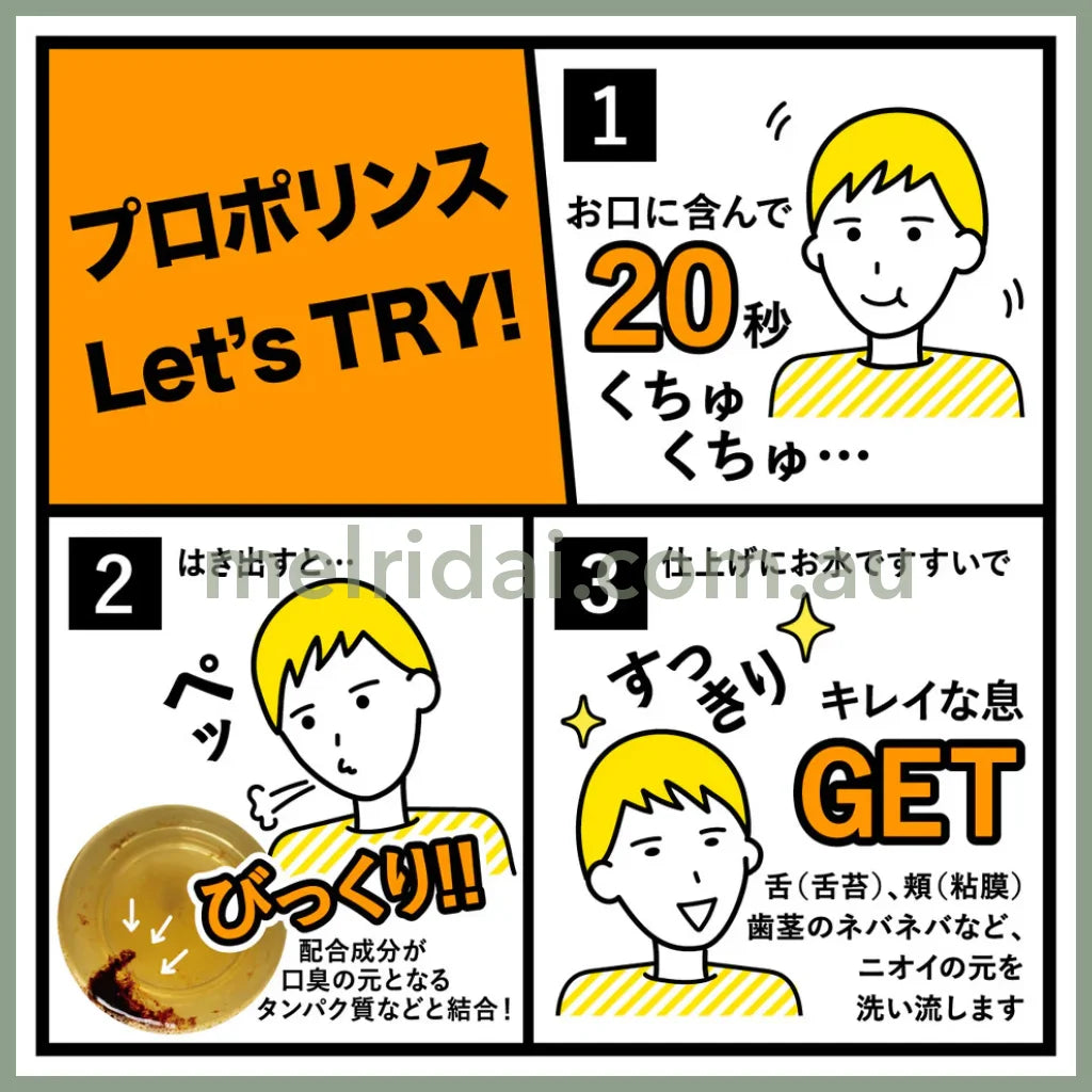 Propolinse X Chiikawa | Mouthwash 600Ml 比那氏 吉伊卡哇合作款 蜂胶漱口水/口腔清洁(经典款)