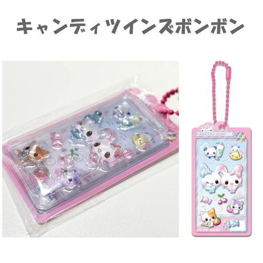 BONBONDOROP | Keychain 3D Character Sticker Miniature Charm 72x37x6mm (Shipped Randomly)