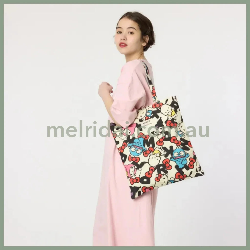 RODEO CROWNS x SANRIO | Canvas Tote Bag 42 x 37 x 60cm