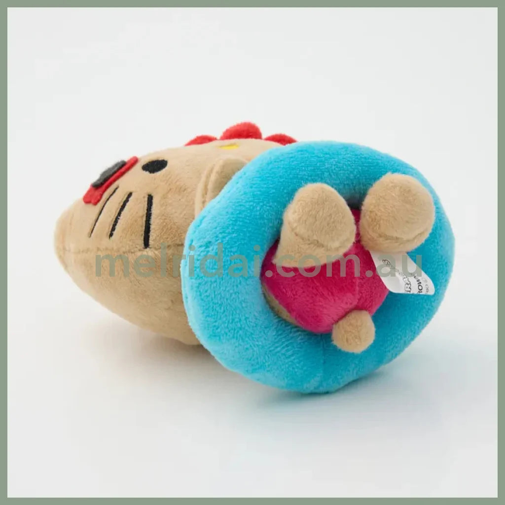 RODEO CROWNS x SANRIO | Hello Kitty Tanned Sereis Mascot Holder Plush Keychain Bag Charm 12cm Approx. (Vacation
