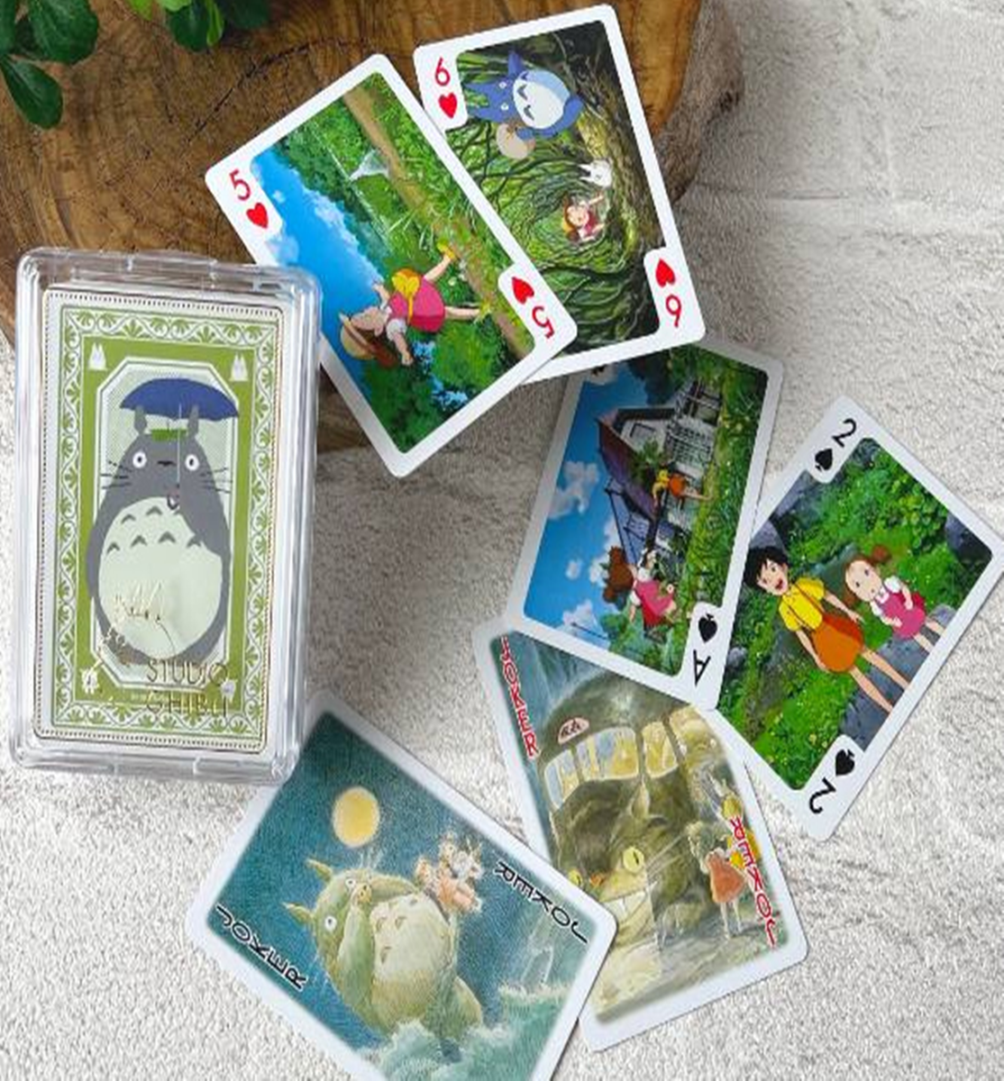 Studio Ghibli | My Neighbor Totoro Scenes Plenty Of Playing Cards (54 Cards)