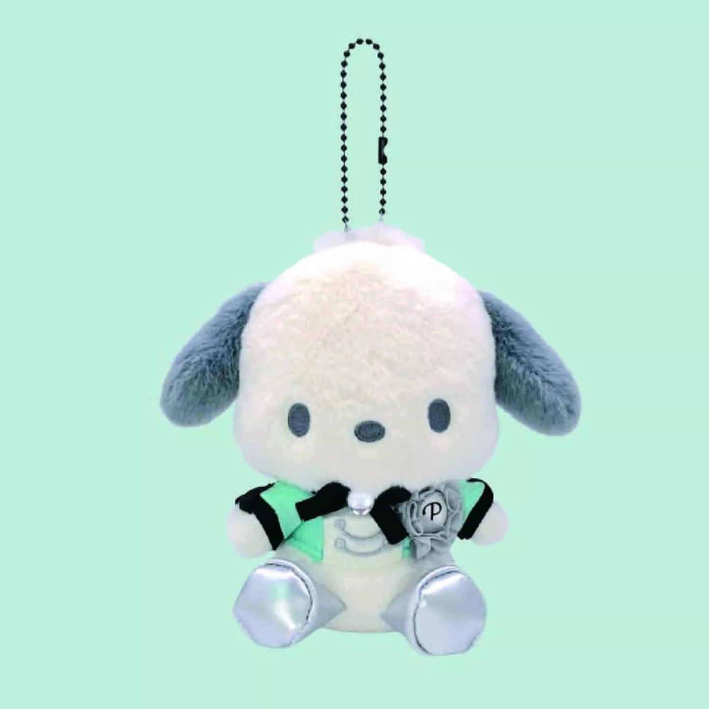 SANRIO | Pochacco Royal Jacket Mascot Holder Plush Keychain 140×130×70mm