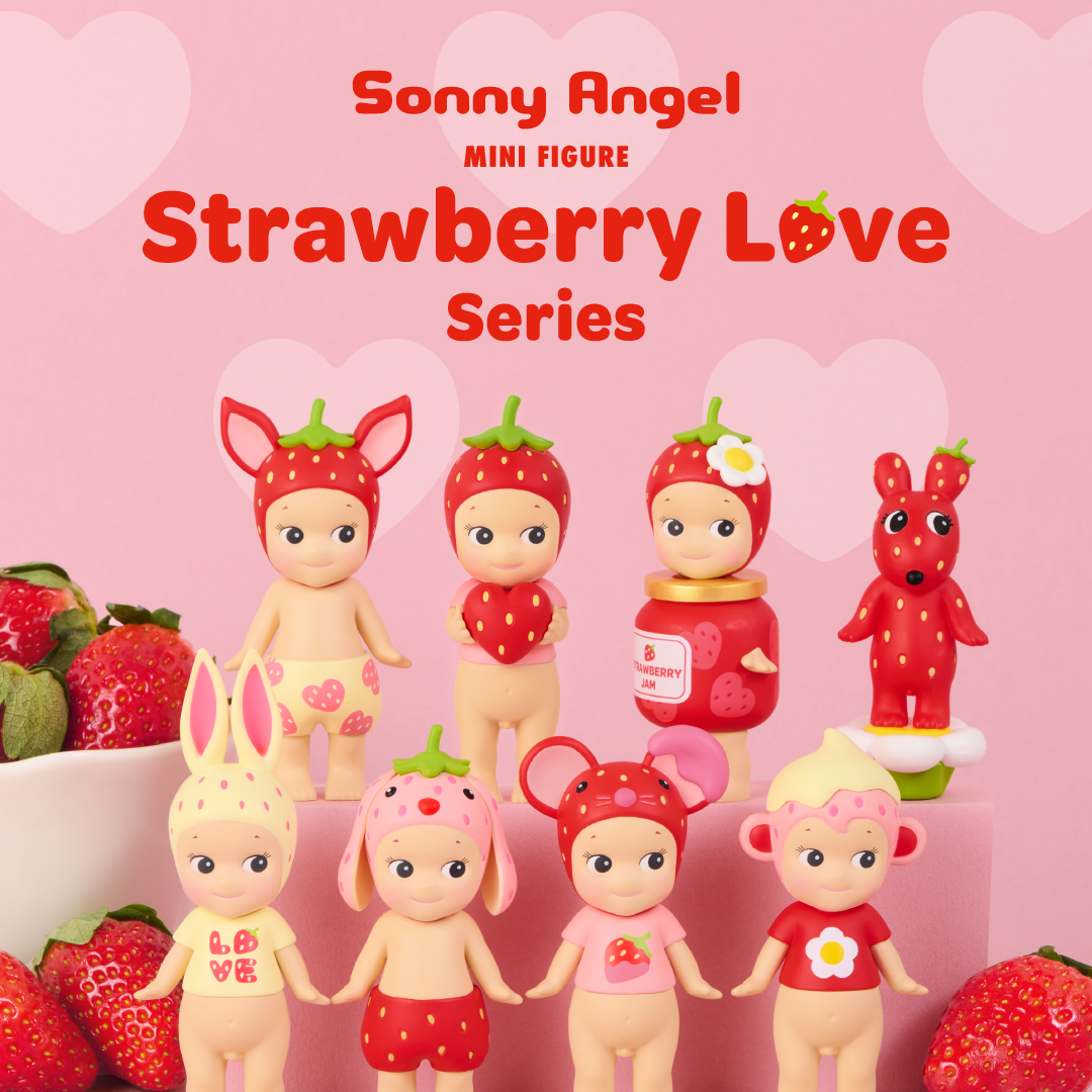 Sonny Angel Mini Figure Strawberry Love Series (Shipped Randomly)
