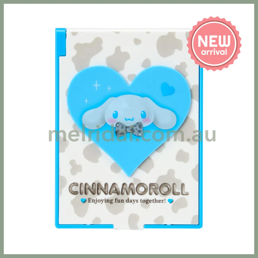 SABRIO | Cinnamoroll Folding Mirror 70 x 8 x 90mm (Monotone Animal)