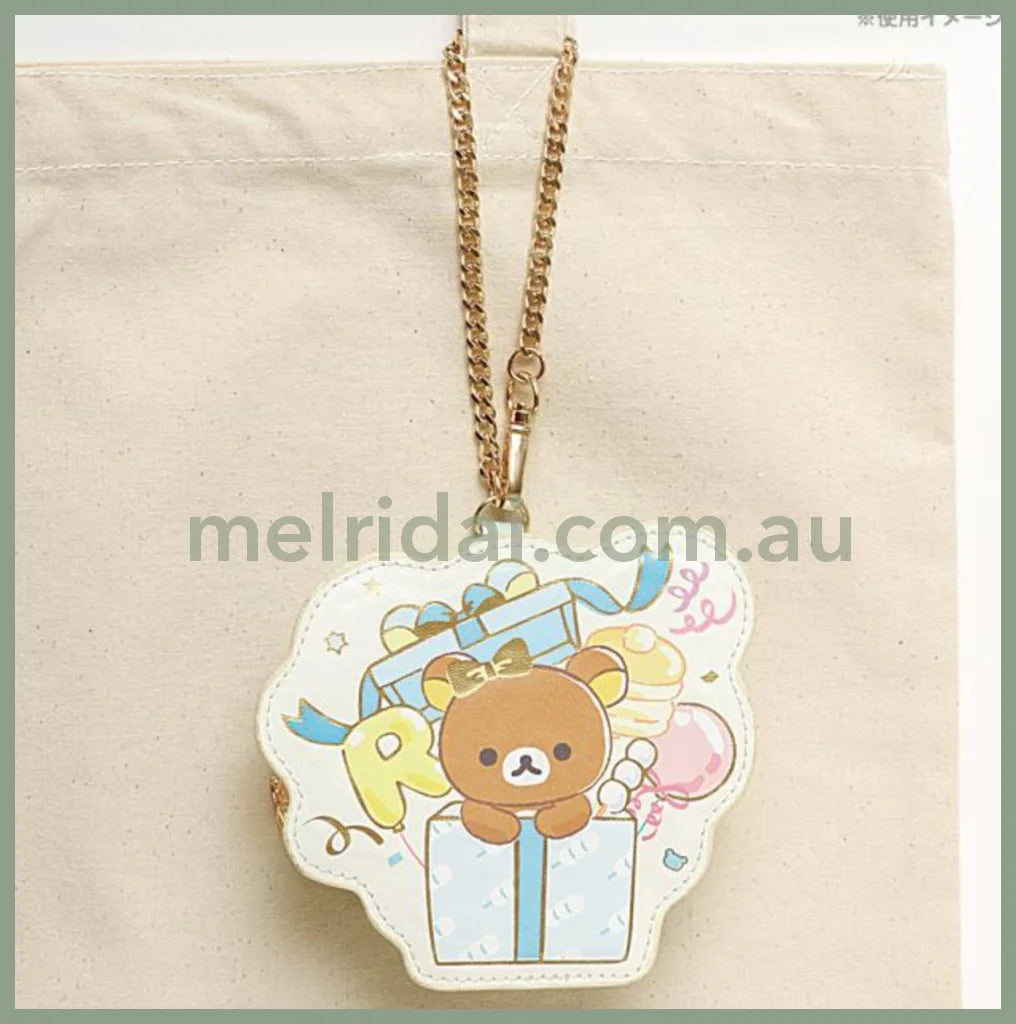 San-Xrilakkuma Nikoniko Happy For You Die-Cut Coin Case