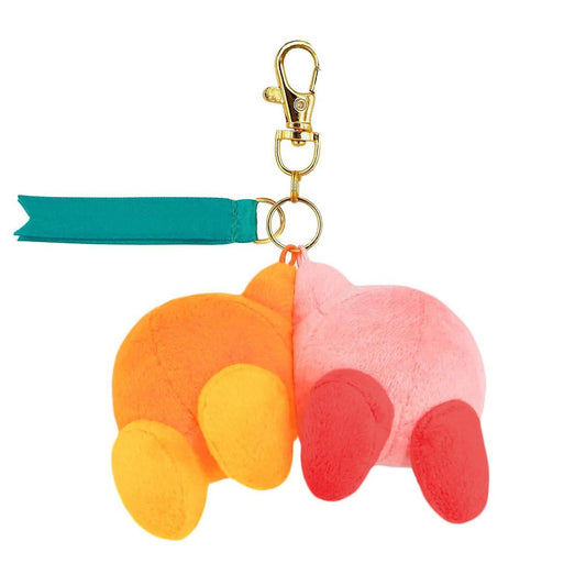 Kirby | Plush Keychain Mascot Keychain Bag Charm 120 × 75 × 70mm (Play with Waddle Dee)