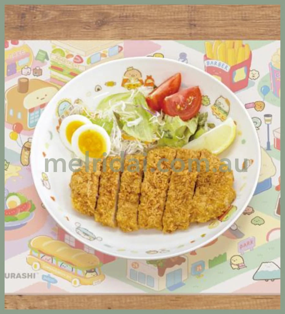 San-Ksumikko Gurashi Welcome To The Food Kingdom Pasta / Curry Dish H225×W220×D50Mm