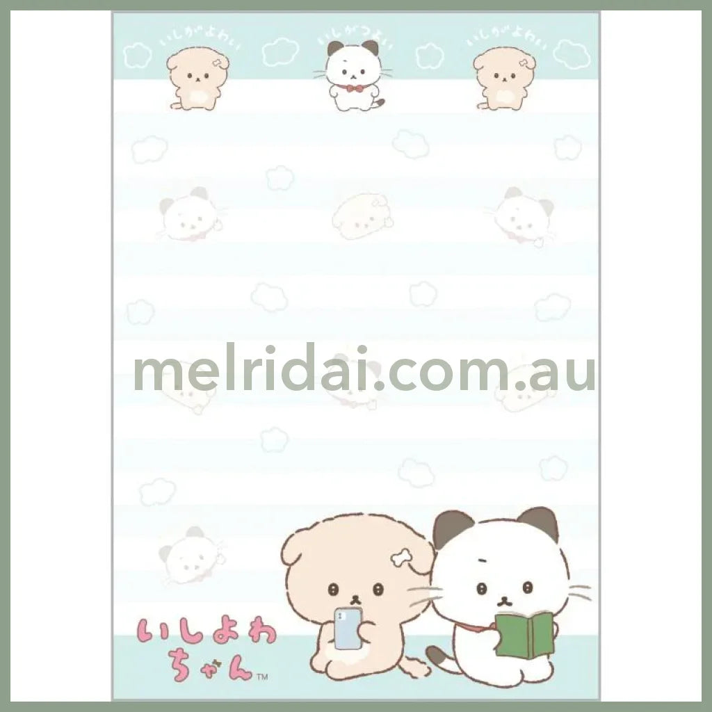 SAN-X | A6 Notepad Memo Pad 148 × 105mm (Ishiyowa-chan/Ishiyowachan Daily Life Looking)