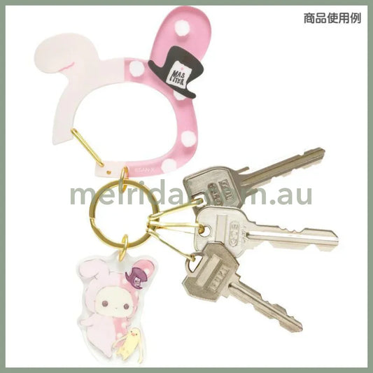 SAN-X | Carabiner Key Charm Keychain 160×85mm (Sentimental Circus Shappo: Spica and the Child of the Constellation)