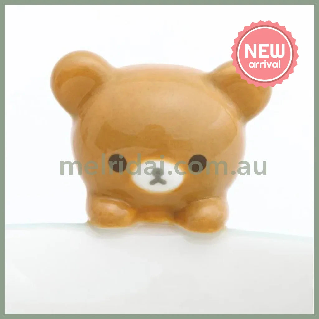 SAN X | Chairoikoguma Mug with Mascot Nokkari Figure 120×120×105mm