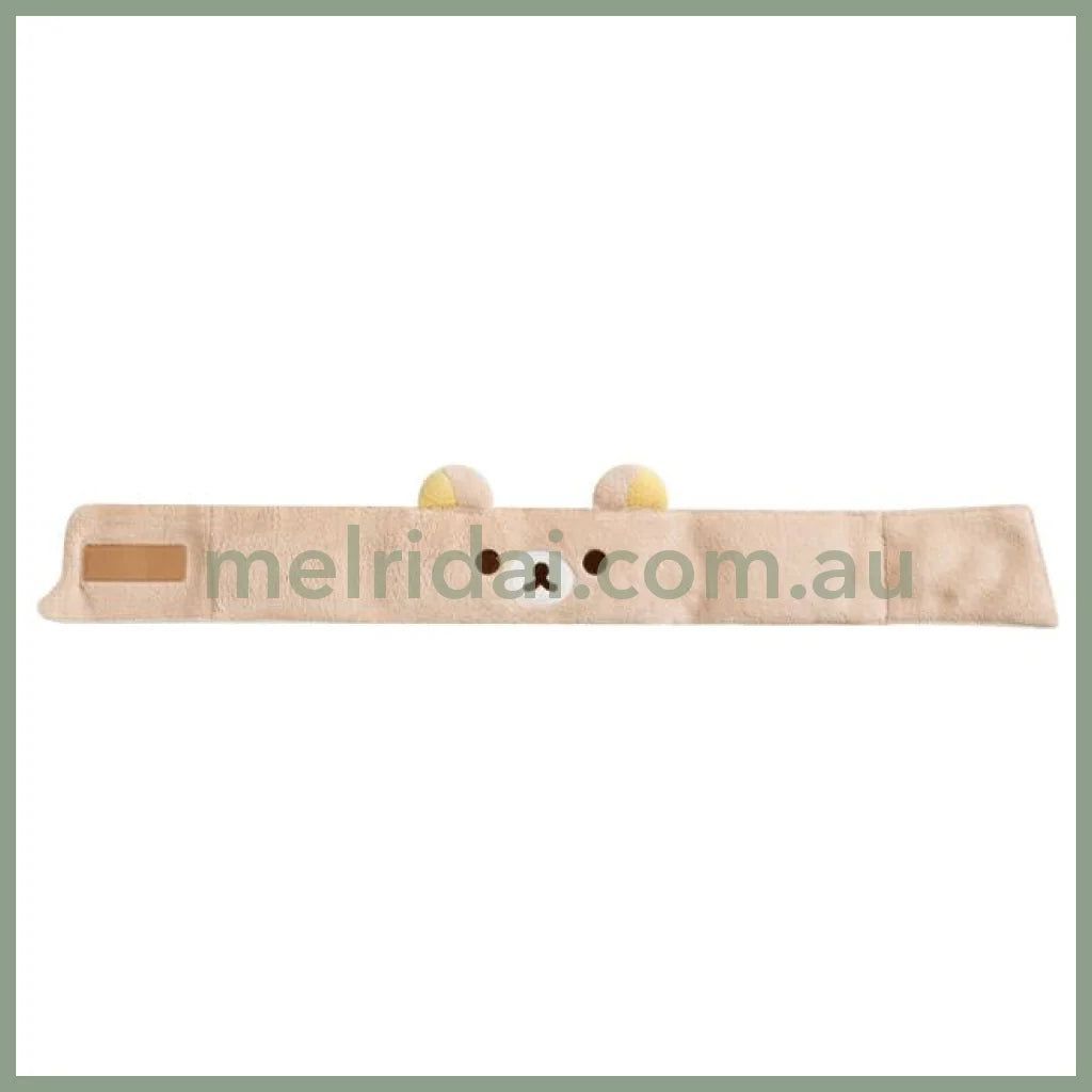 San-X | Chilly Neck Cooler 105×680Mm (Rilakkuma Relax Mood In The Ocean) 轻松熊 颈部凉干围脖/物理降温/缓解肩颈压力