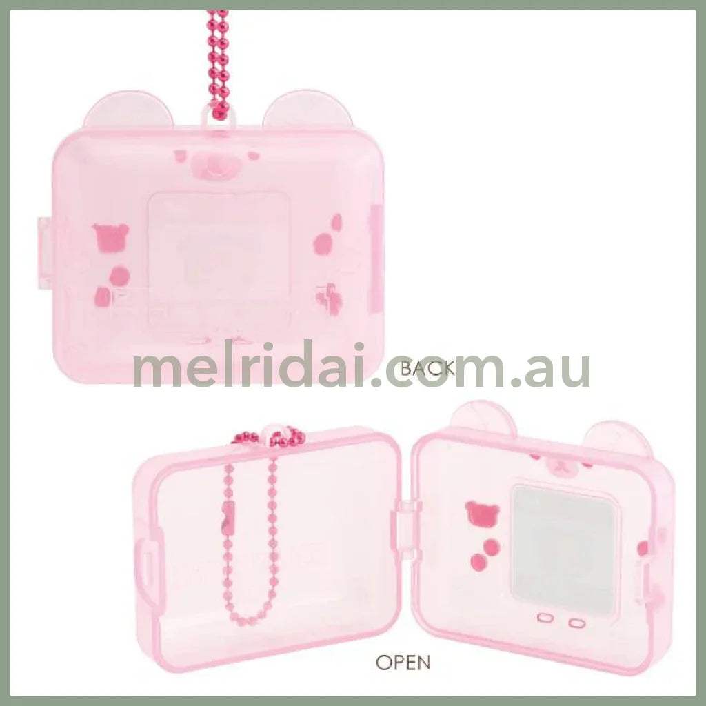 SAN-X | Gaming Rilakkuma Secret Mini Storage Case Keychain Blind Box 70×90×40mm (Rilakkuma Gaming Pixel Art)
