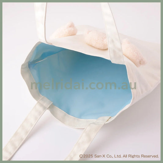 SAN-X | Ishiyowa-chan/Ishiyowachan Tote Bag with Mascot H330×W300×マチ100mm