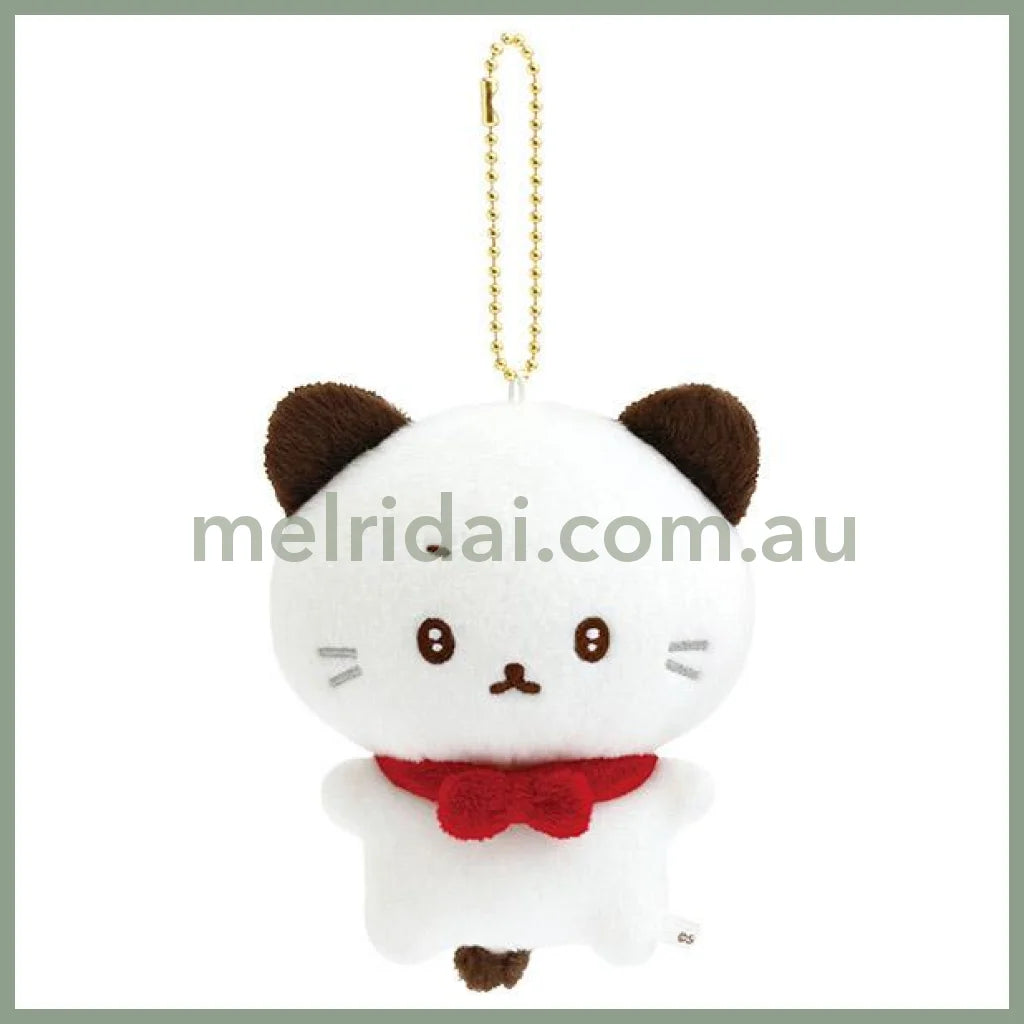 SAN-X | Ishiyowachan Mascot Holder Plush Keychain 100×85×70mm (Ishitsuyo-chan / Daily Life Looking)