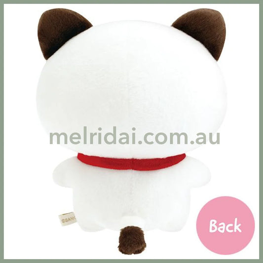 SAN-X | Ishiyowachan Sitting Plush Toy 185×150×120mm (Ishitsuyo-chan / Daily Life)