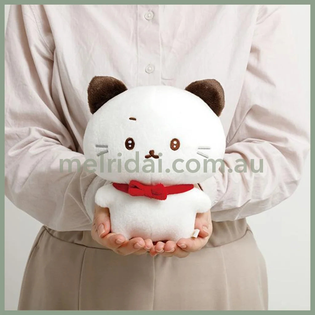 SAN-X | Ishiyowachan Sitting Plush Toy 185×150×120mm (Ishitsuyo-chan / Daily Life)