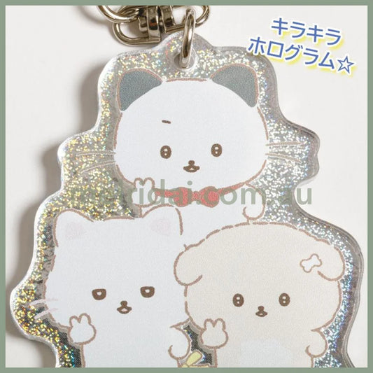 SAN-X | Junior-chan Staring Ver Acrylic Keychain 60×50×3mm (Junior Chan Appears)