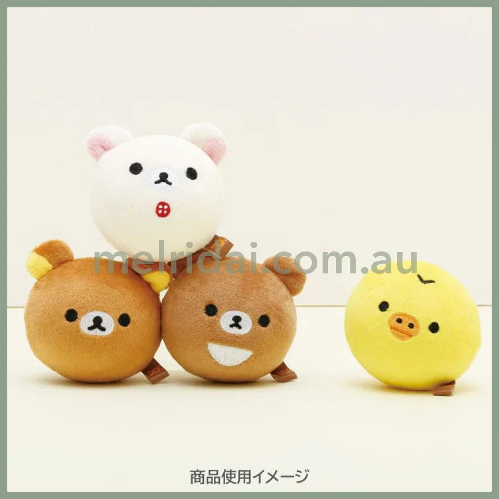 SAN X | Korilakkuma Squish Round Plush Doll Face 65×65×65mm
