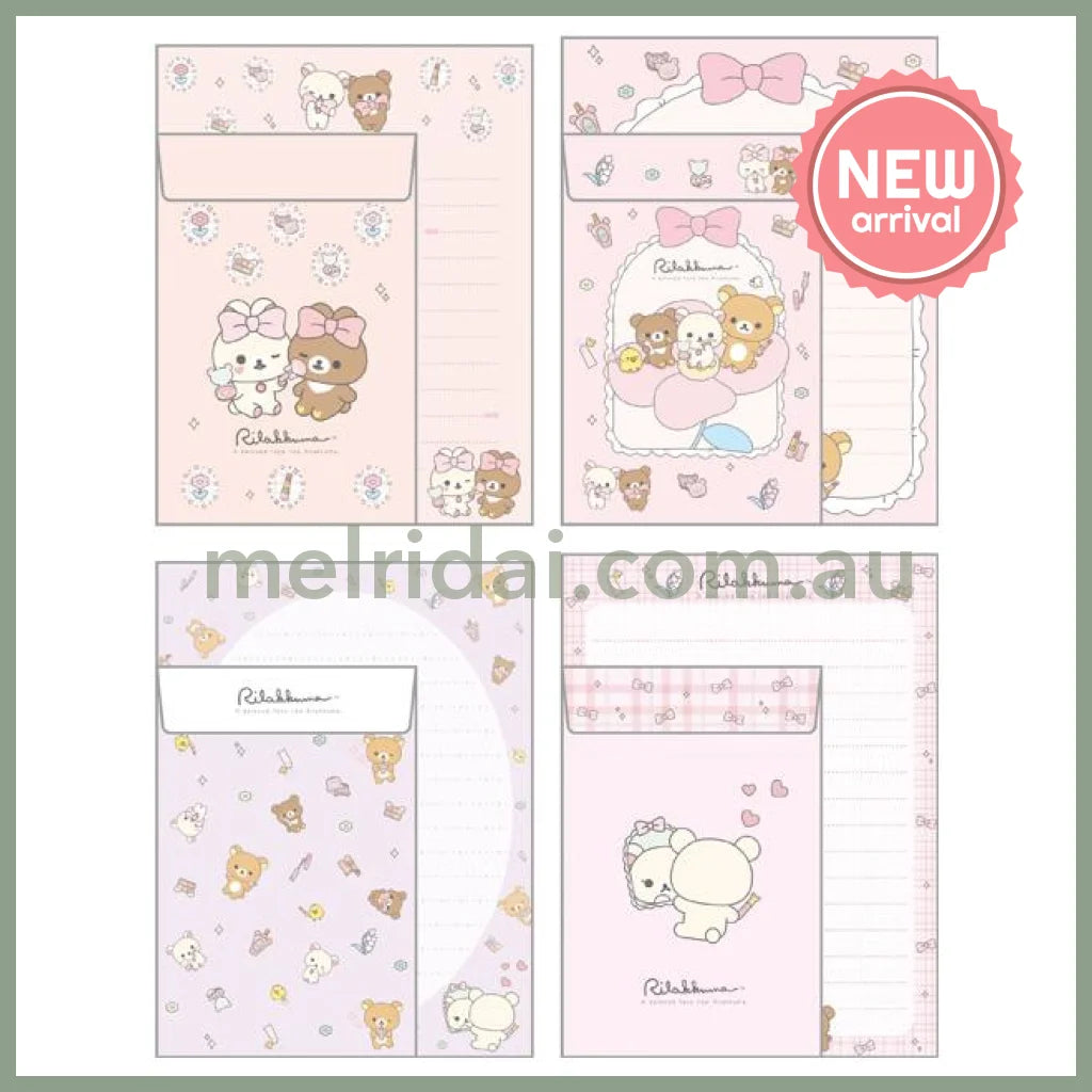 SAN-X | Letter Writing Set 190×142mm (Makeup Rilakkuma)