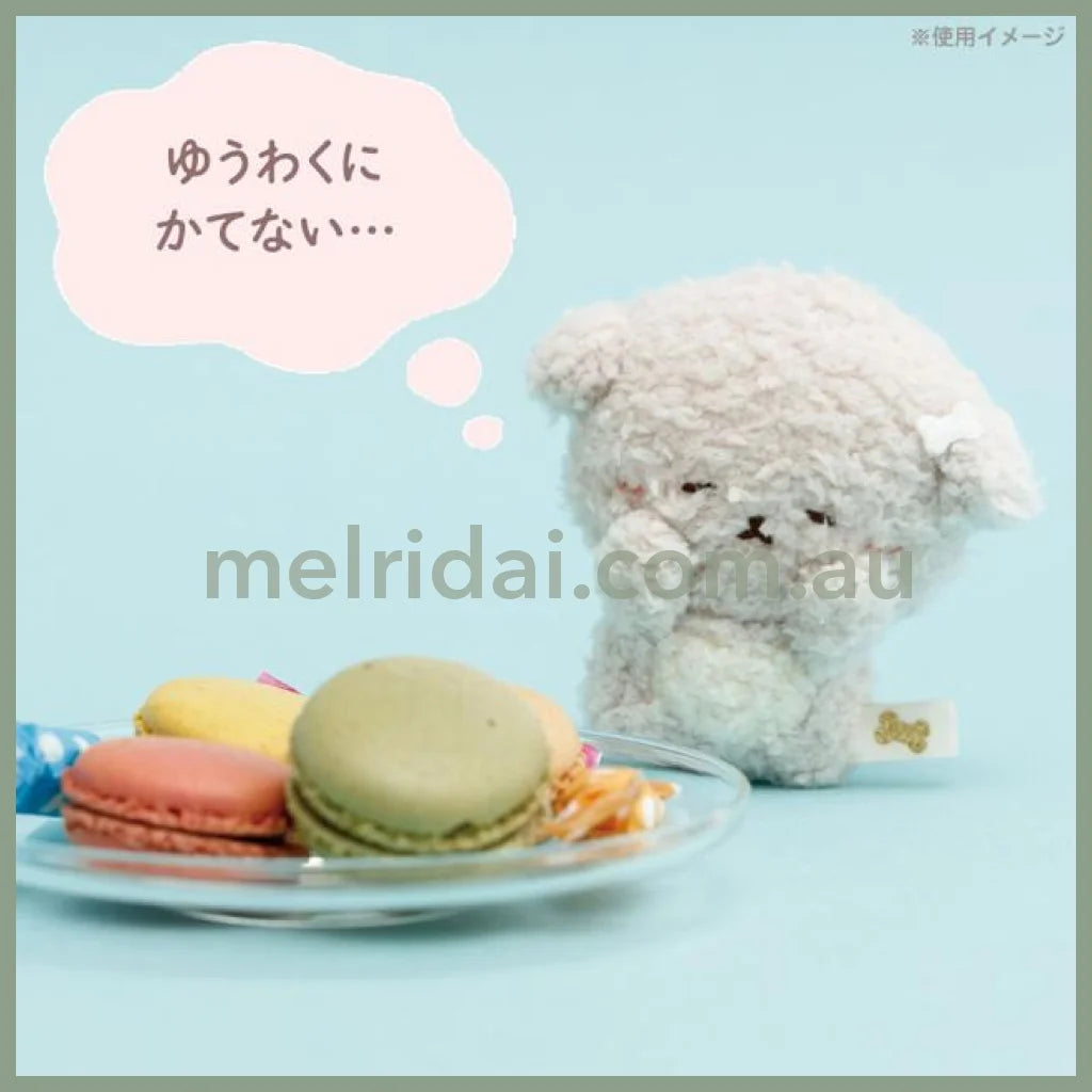 SAN-X | Mascot Holder Plush Keychain 90×90×50mm (Ishiyowa-chan/Ishiyowachan Daily Life Looking)