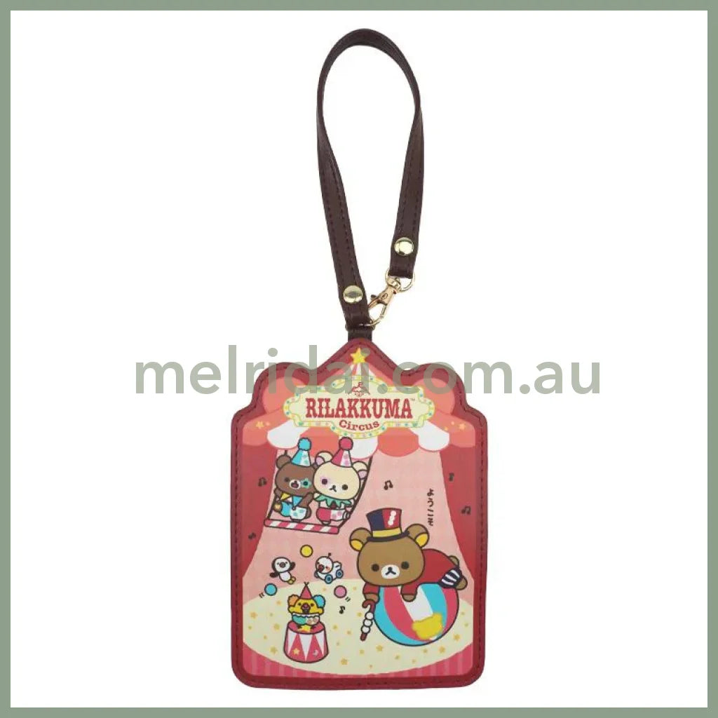 San-X | Pass Case Card Holder 109×150Mm (Rilakkuma Circus)