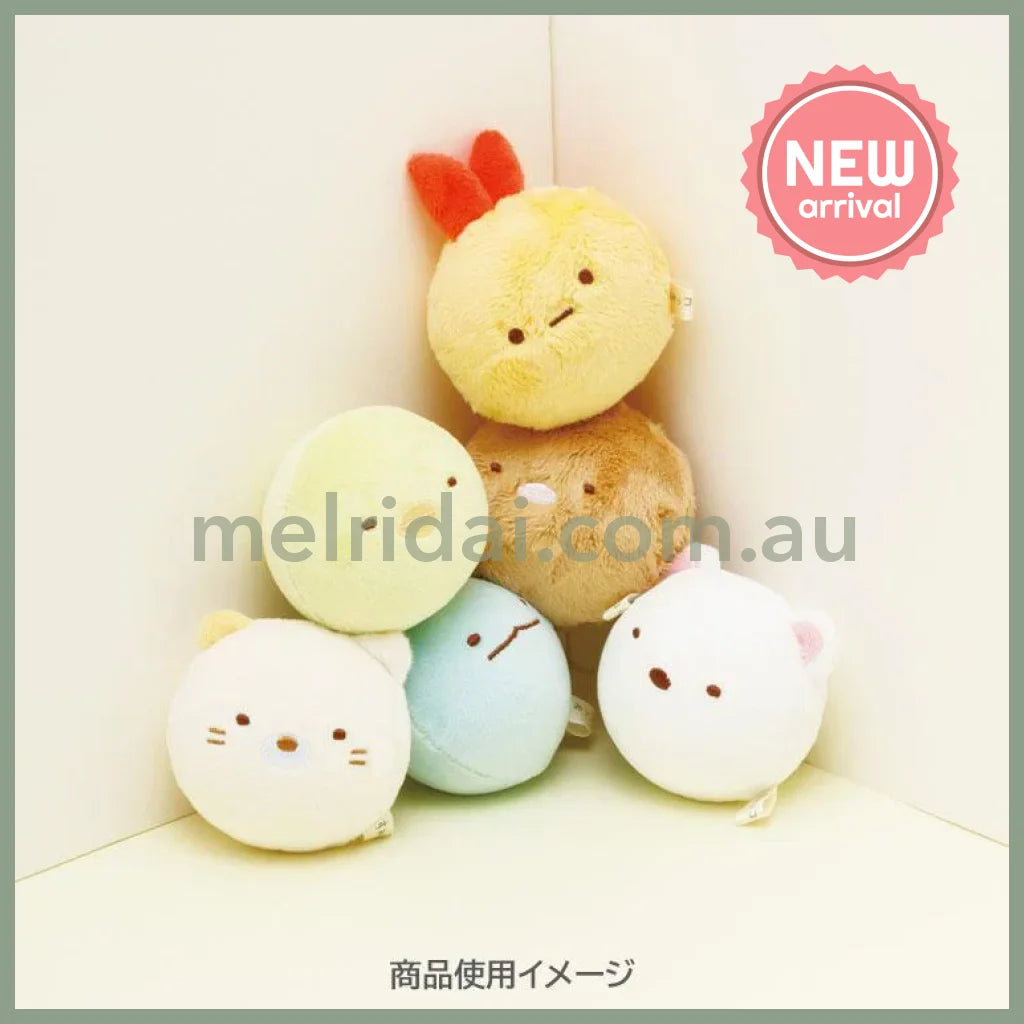 SAN X | Penguin? Squish Round Plush Doll Face 65×65×65mm