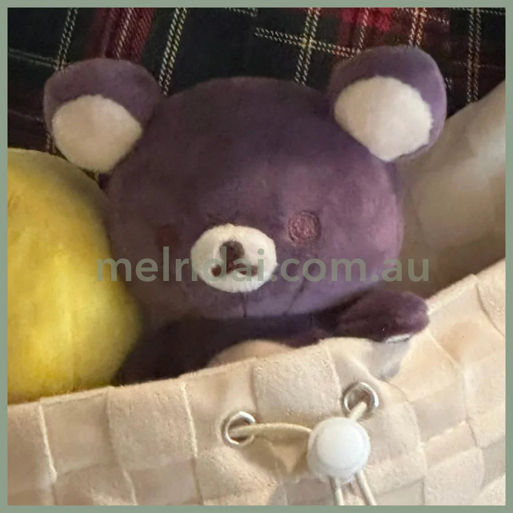 San-X | Plush Relaxing Hokkori Beni-Imo Latte Rilakkuma (Autumn) 130X110X60Mm 20Colors /
