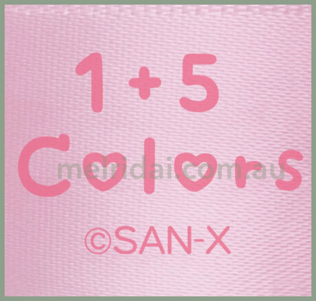 San - X | Plush Relaxing Rilakkuma Full Of Strawberry Day 1 + 5 Color 轻松熊限定 Colors 毛绒玩偶/公仔（草莓粉）