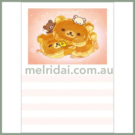SAN-X | Rilakkuma A6 Notepad - PVC cover 4 designs 80 sheets total (Stay With Me)