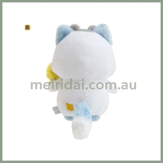 San-X | Rilakkuma Aoikookami Plush Toy Blue Wolf 160 × 135 80 Mm (Dandelions And Twin Hamsters)