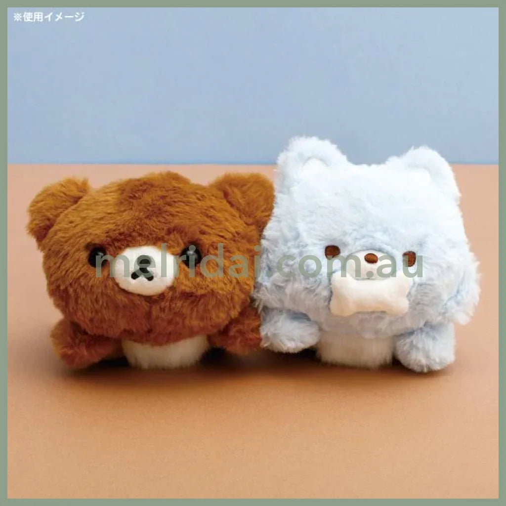 San-X | Rilakkuma Chairoikoguma Plush Doll On All Fours 115×170×200Mm (Aokogu Otomari)
