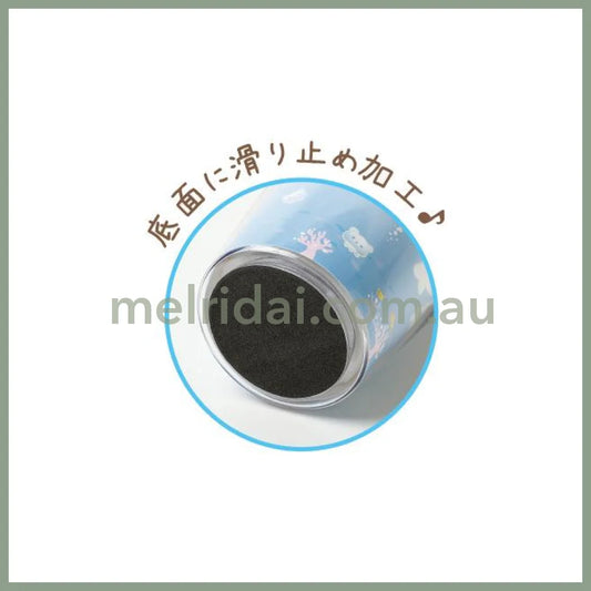 San-X | Rilakkuma Clear Tumbler (Relax Mood In The Ocean) 350Ml 轻松熊 随身杯/便携咖啡杯 底部防滑设计(海洋系列)