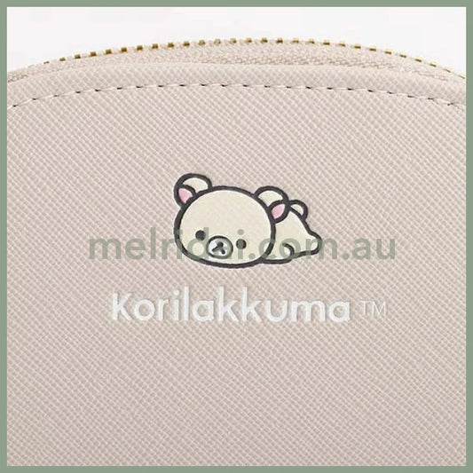SAN-X | Rilakkuma Compact Wallet Bifold Wallet 100×100×30mm (White)
