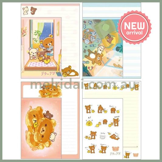 SAN-X | Rilakkuma Cooking Letter Writing Set & Evelope 190×142mm (Stay with Me)