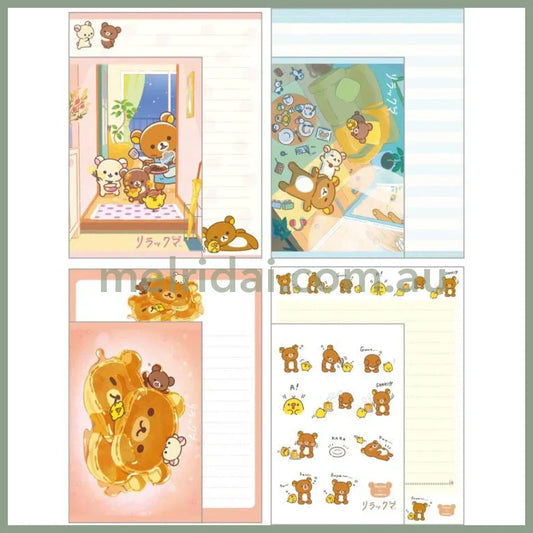 SAN-X | Rilakkuma Cooking Letter Writing Set & Evelope 190×142mm (Stay with Me)