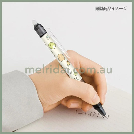 SAN X | Rilakkuma FriXion Ball Knock Erasable Gel Pen 0.5mm Black & Blue & Red 3 Piece Set