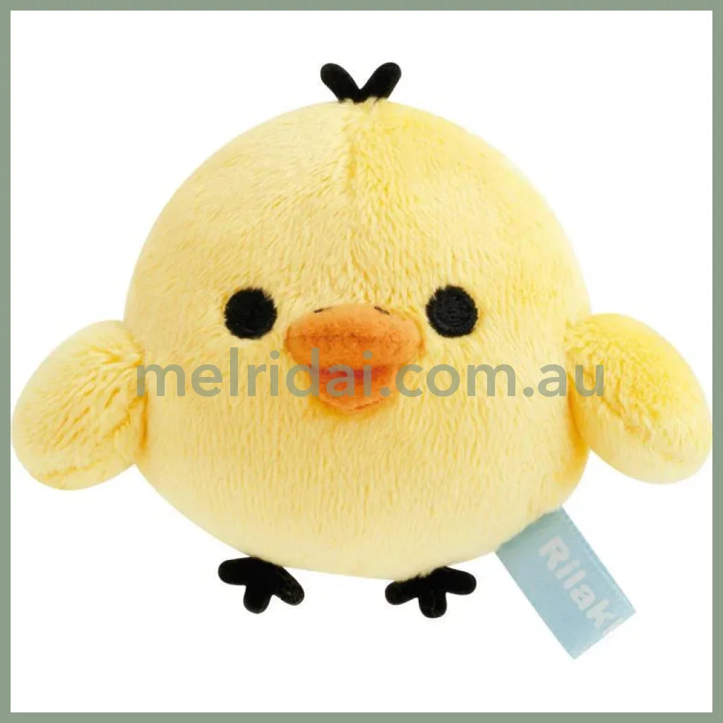 San-X | Rilakkuma Kiiroitori Yellow Chick Mini Tenori Plush 75×60×40Mm (Lovely House)