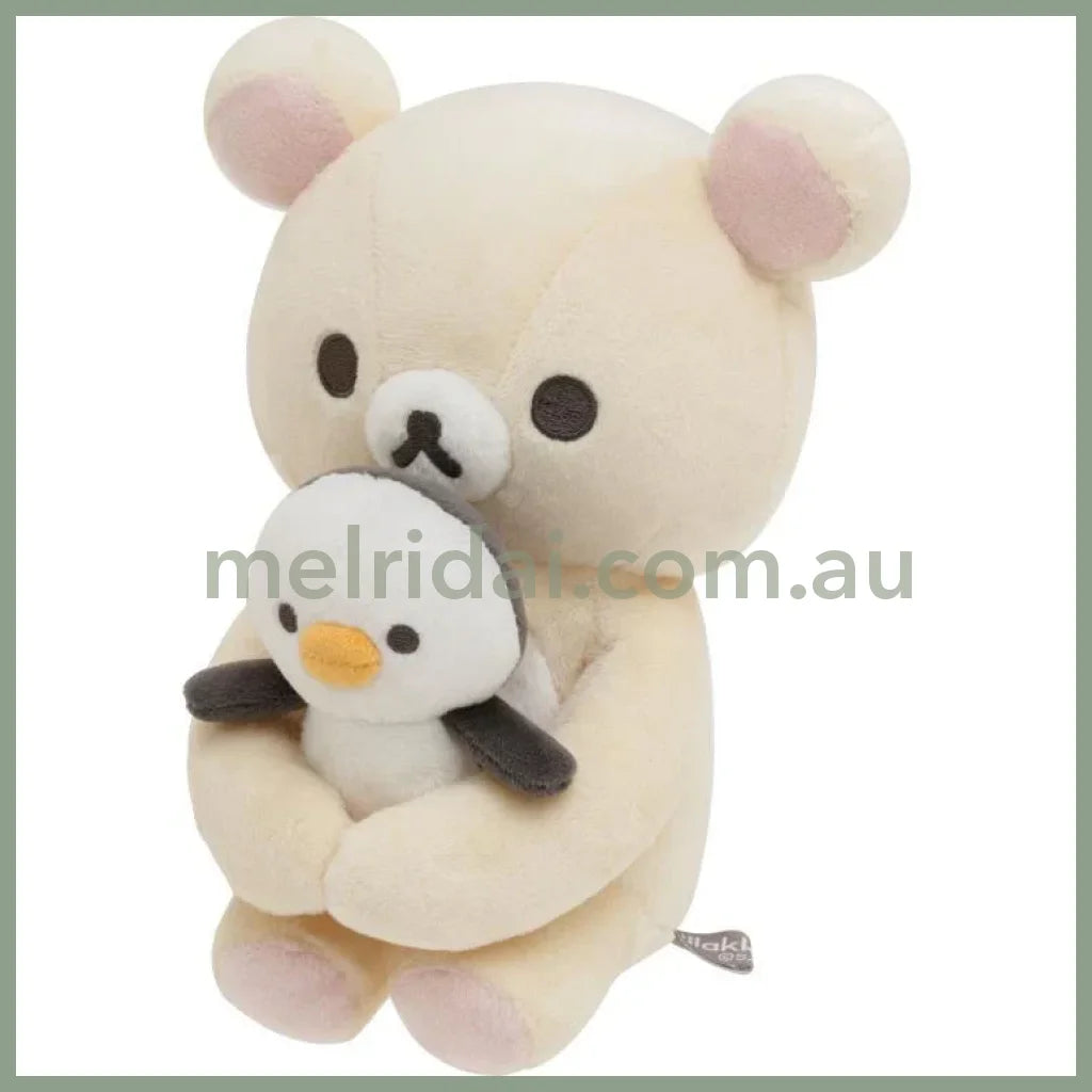 San-X | Rilakkuma Korilakkuma Plush Doll Smartphone Stand 180×140×110Mm (Basic Rilakkuma Favorite