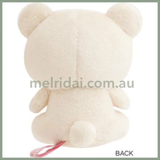 San-X | Rilakkuma Korilakkuma Sitting Mini Tenori Plush 75×60×40Mm (Lovely House)