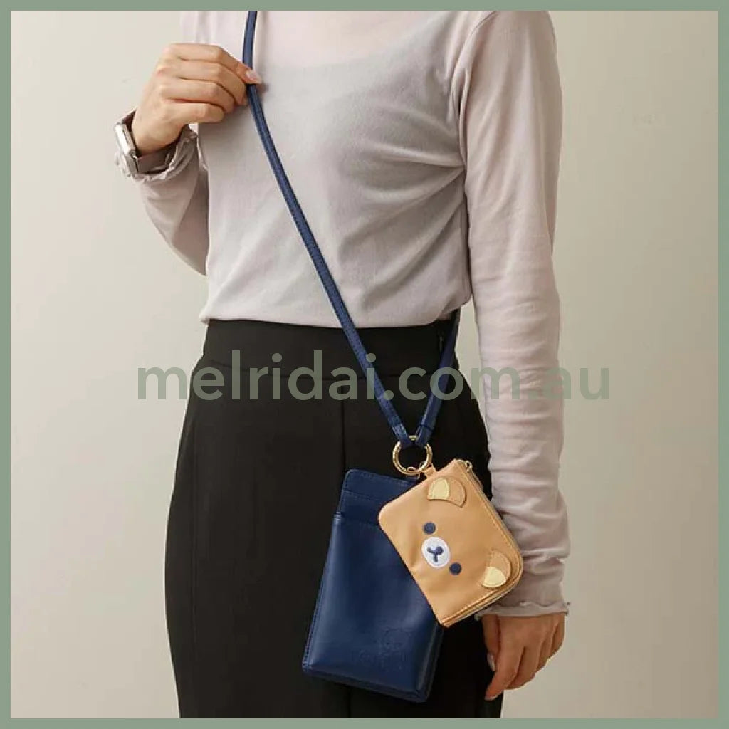 San-X | Rilakkuma Mobile Smartphone Shoulder Bag 180×110×10Mm /&/