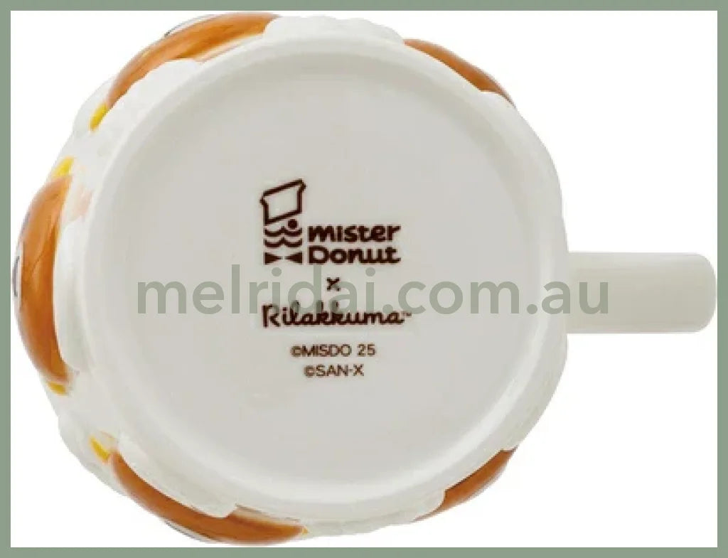 SAN-X | Rilakkuma Mug Cup 90×90φ (Mister Donut Standing)