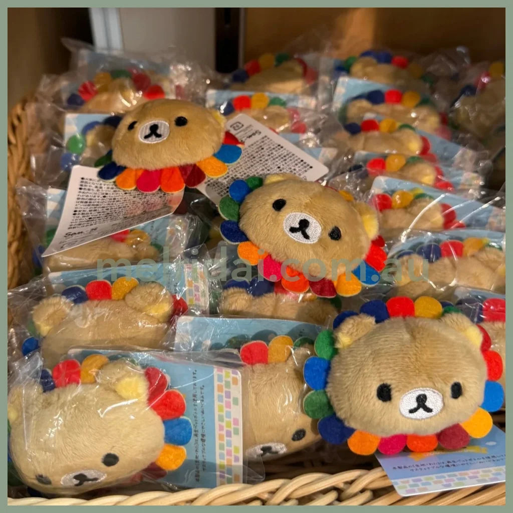 SAN-X | Rilakkuma Plush Badge 80 x 60 mm (Ensemble Tour)