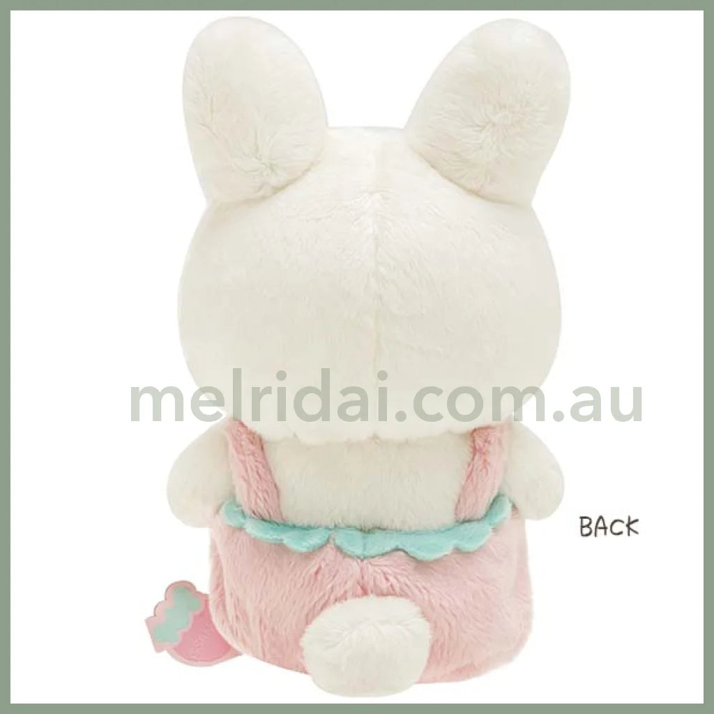 San - X | Rilakkuma Plush Doll Rabbit (Korilakkuma Full Of Strawberry Day) 190 X 120 90Mm 轻松熊