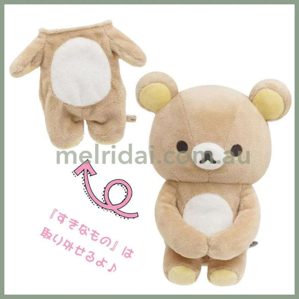 San-X | Rilakkuma Plush Doll Smartphone Stand 180×140×110Mm (Basic Rilakkuma Favorite Things)