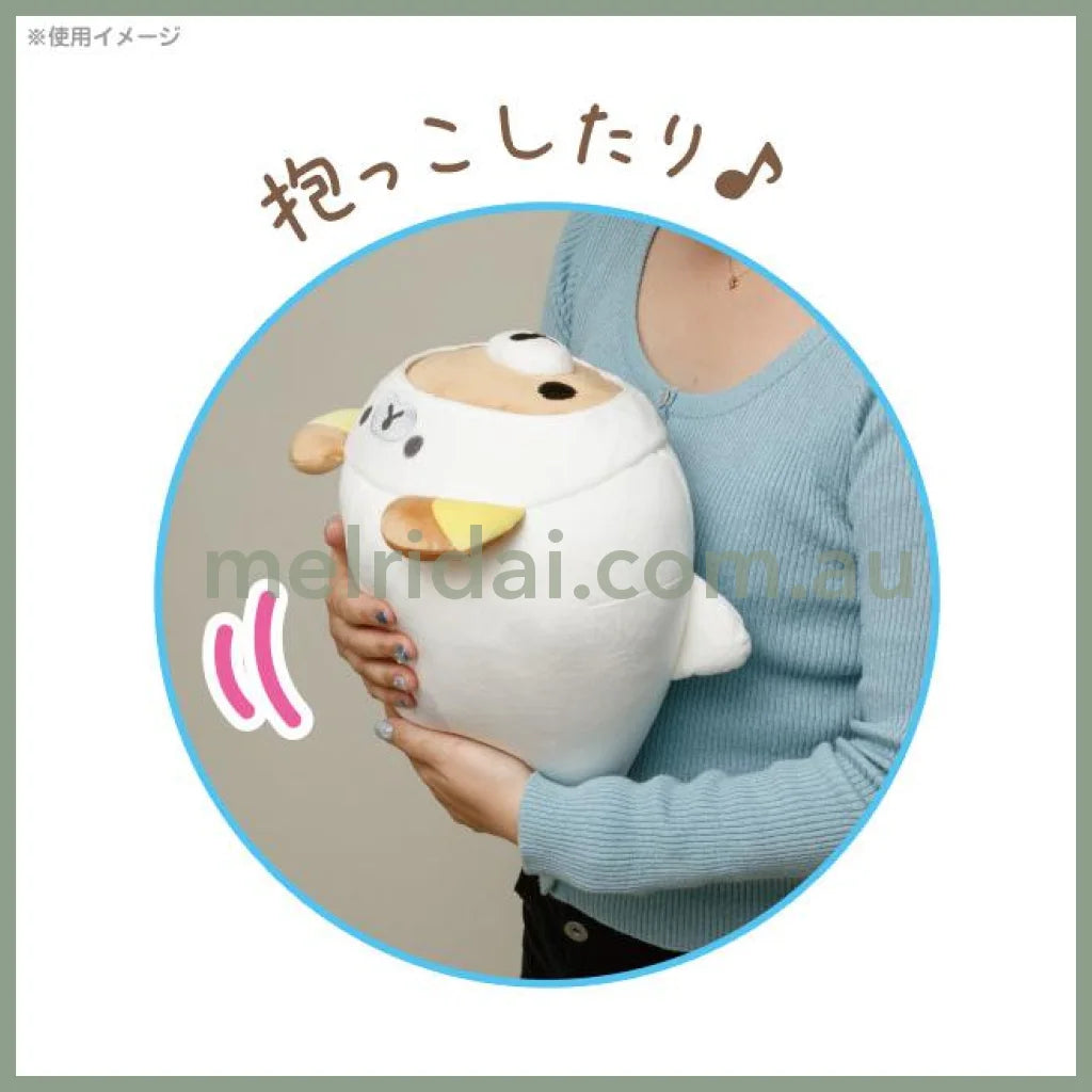 San-X | Rilakkuma Plush Doll Stuffed Toy M 210×240×340Mm(Rilakkuma Relax Mood In The Ocean)