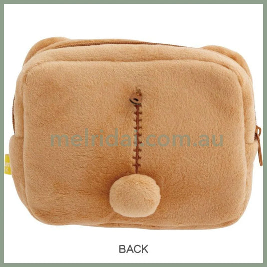 SAN-X | Rilakkuma Plush Square Pouch 115×145×30mm