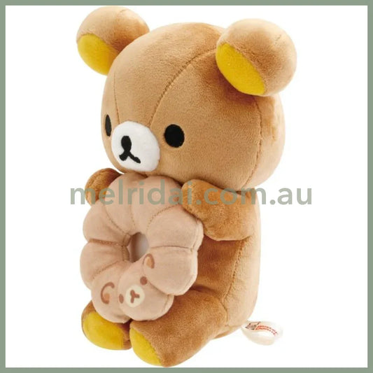 SAN-X | Rilakkuma Plush Toy Plush Doll S 120×120×110mm (Mister Donut Standing)